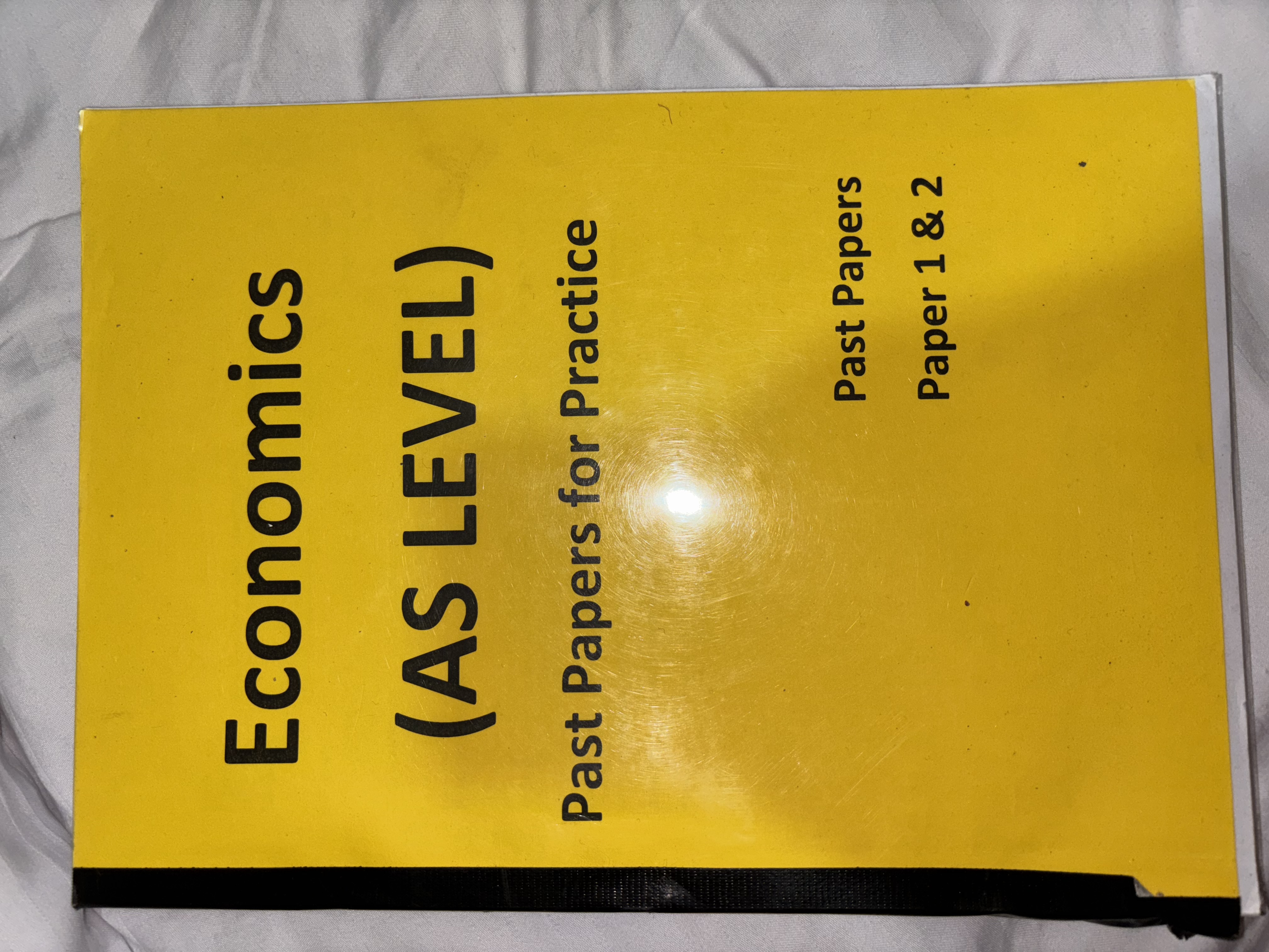 Economics AS Level Past Paper Book P1, P2